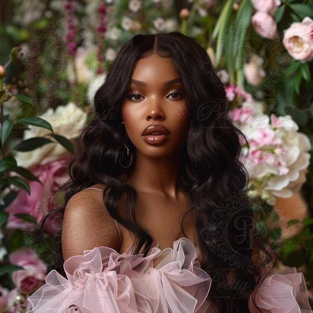 4x4 Transparent 100% Human Lace Wig (180% Density) | Deep Wave