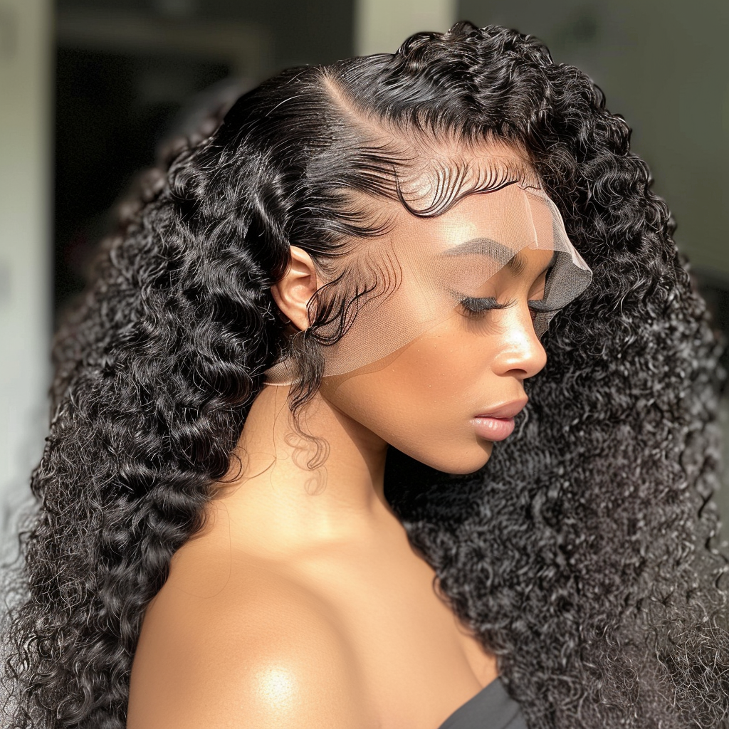 13x4 HD 100% HUMAN LACE WIG (180% DENSITY) | Deep Curly