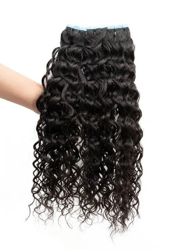 Tape-In Extensions – Water Wave (20pcs/50g) | 100% Pure Virgin Human Hair