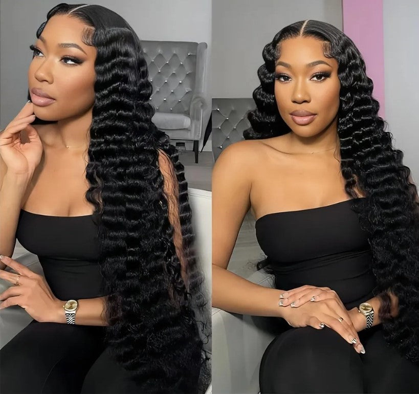 Tape-In Extensions – Loose Deep Wave (20pcs/50g) | 100% Pure Virgin Human Hair